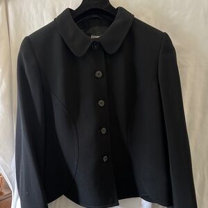 Vintage Louis Feraud Wool 5 button Jacket Sz 14 From Saks 5th Ave.